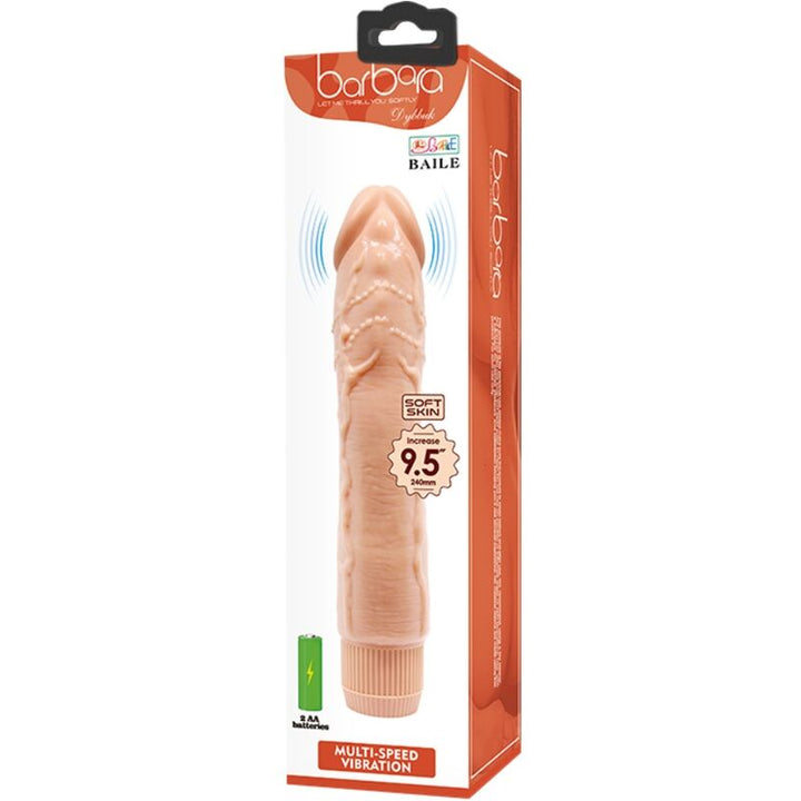 Baile - Dybbuk Realistic Vibrator 24 CM Flesh — Skin TPR