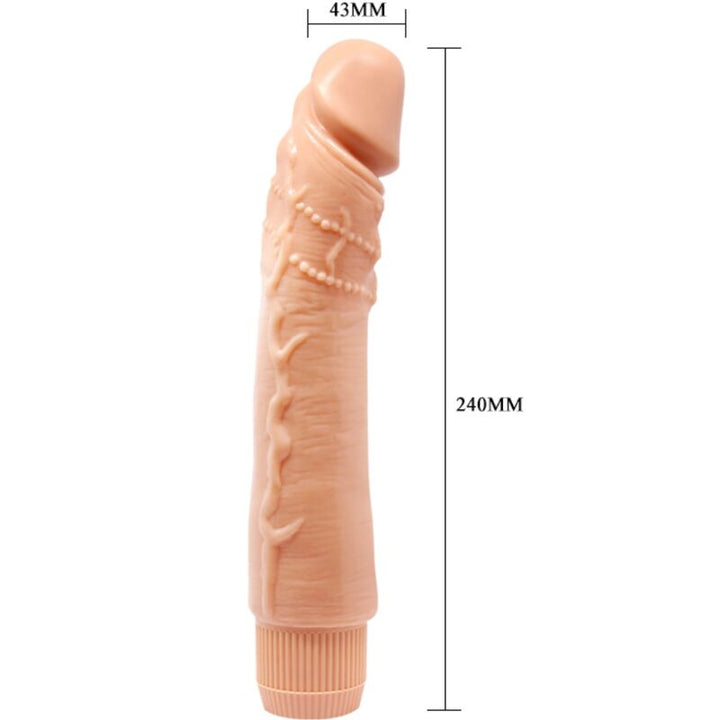 Baile - Dybbuk Realistic Vibrator 24 CM Flesh — Skin TPR