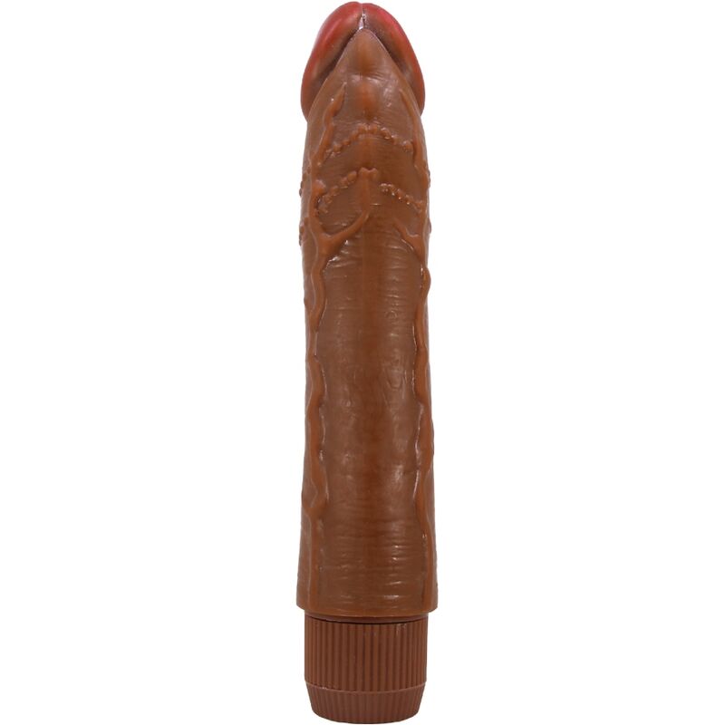 Baile - Dybbuk Realistic Vibrator 24 CM Mulatto — Brown TPR