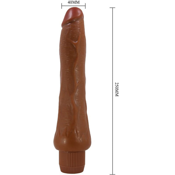 Baile - Dryad Realistic Vibrator 25 CM Mulatto — Brown TPR
