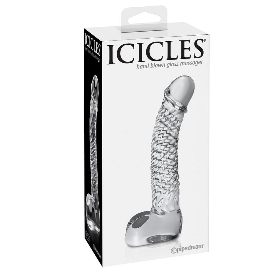 Icicles N. 61 Crystal Massager — clear glass