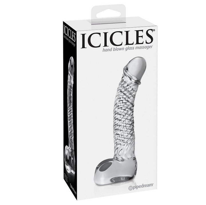 Icicles N. 61 Crystal Massager — clear glass