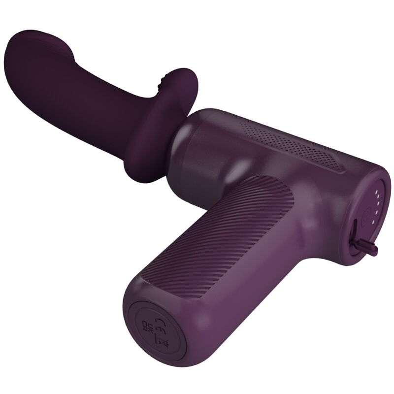 Pretty Love Dj - Scholar Massager 5 Settings Purple