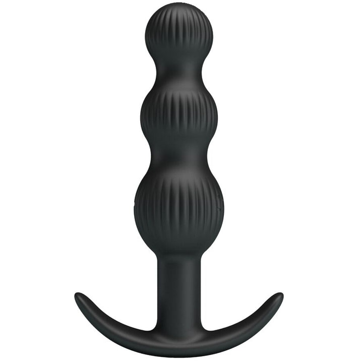 Sidney Anal Vibrator 10 Vibrations Black — Black