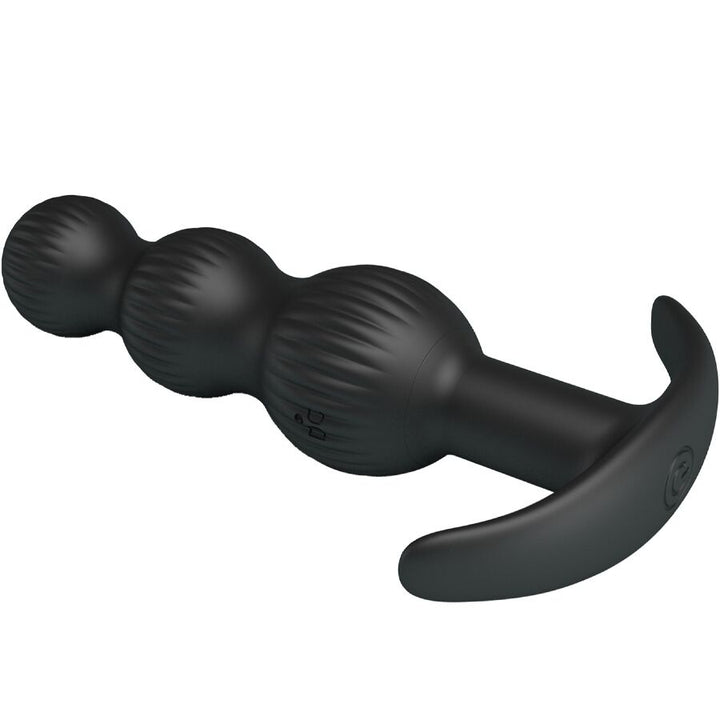 Sidney Anal Vibrator 10 Vibrations Black — Black