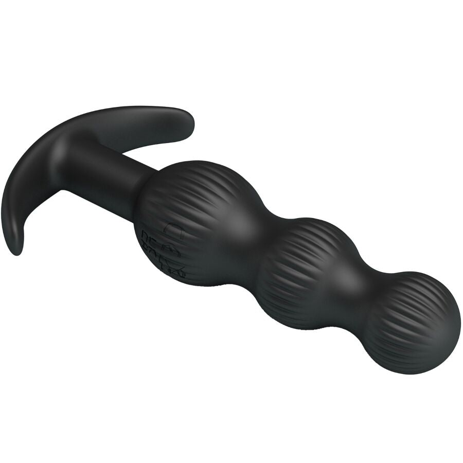 Sidney Anal Vibrator 10 Vibrations Black — Black