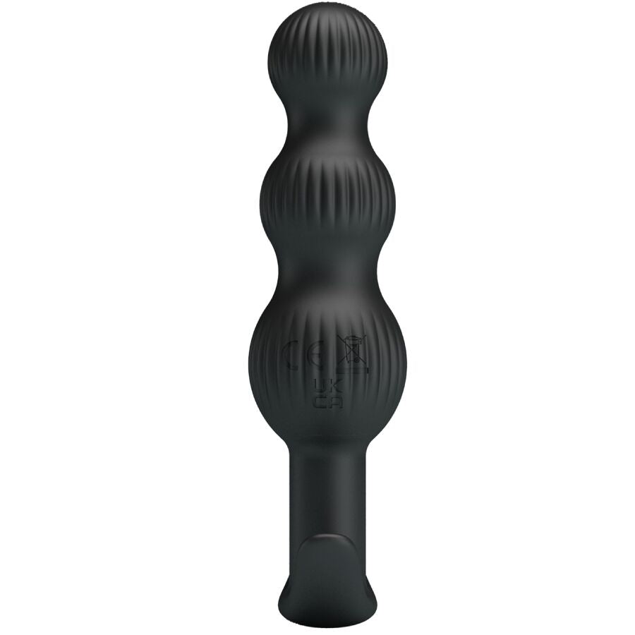 Sidney Anal Vibrator 10 Vibrations Black — Black