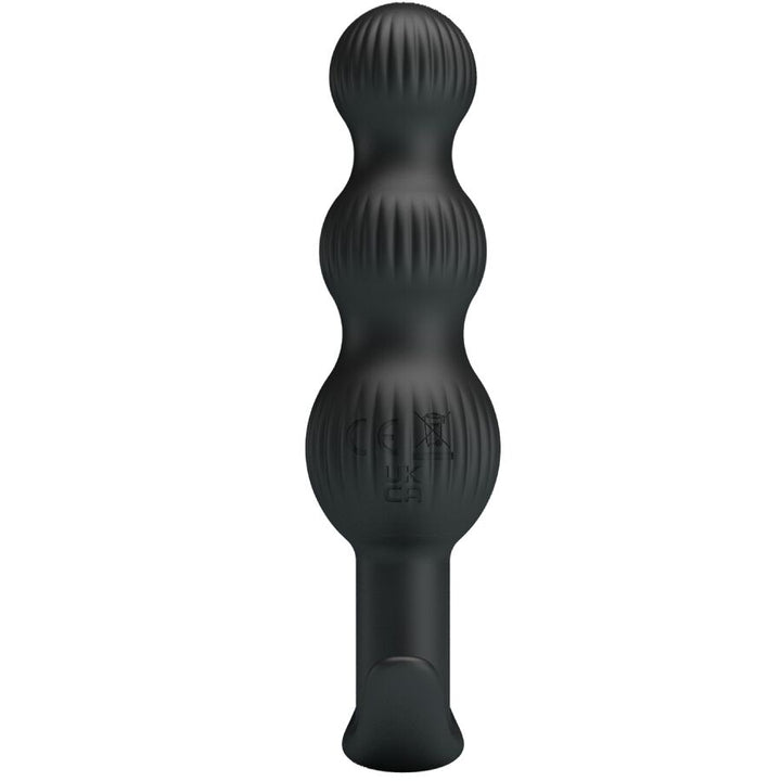 Sidney Anal Vibrator 10 Vibrations Black — Black