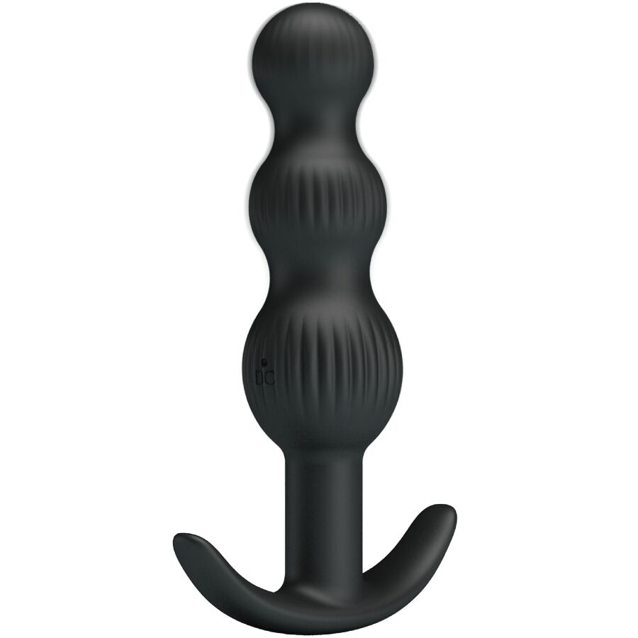 Sidney Anal Vibrator 10 Vibrations Black — Black