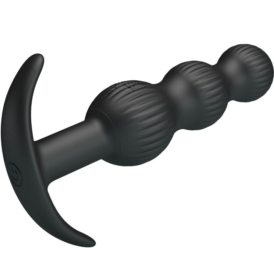 Sidney Anal Vibrator 10 Vibrations Black — Black