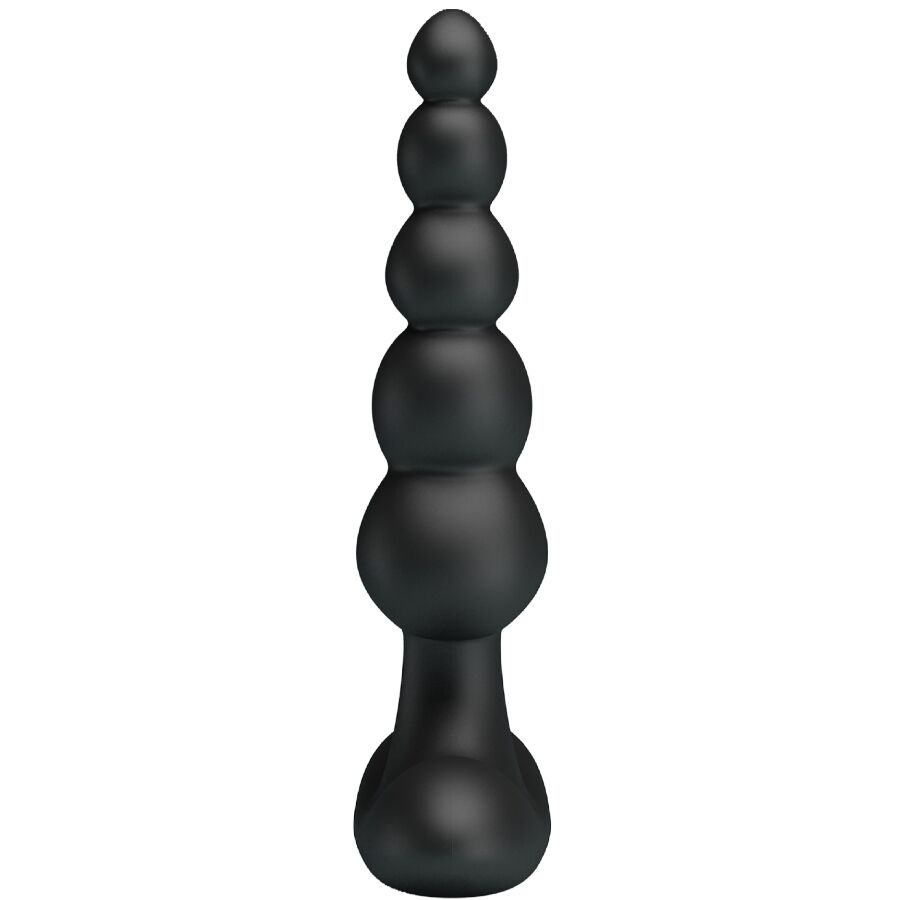 Corban Anal Vibrator 10 Vibrations Black — Black