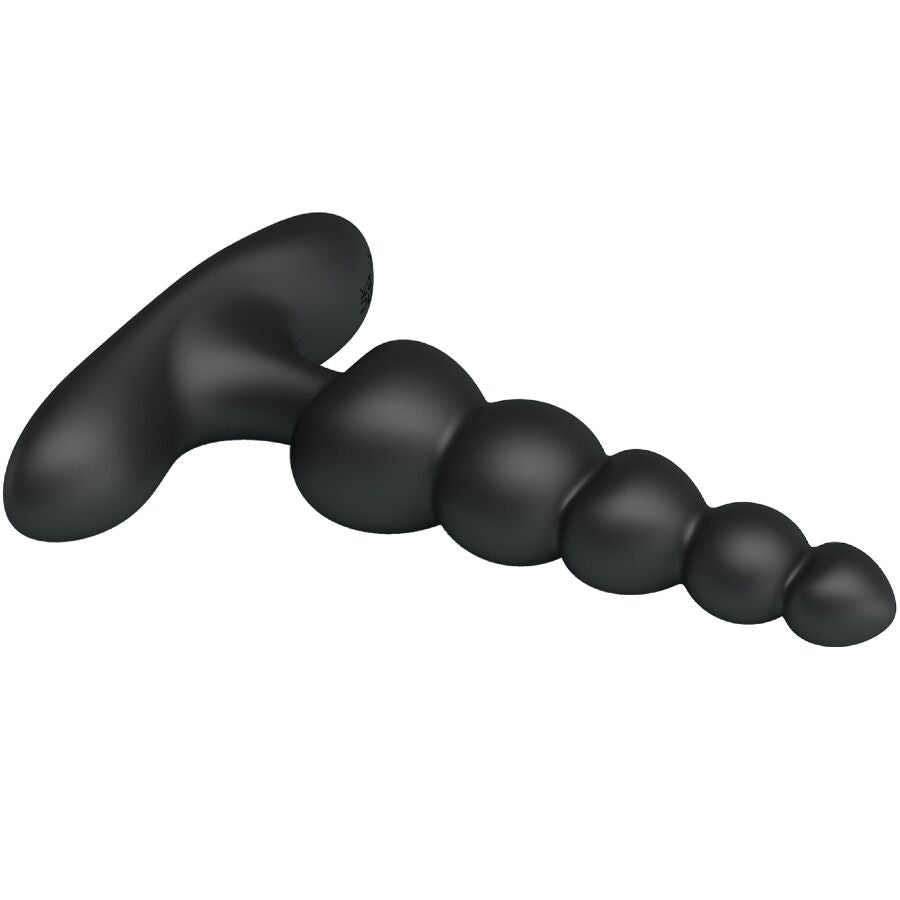 Corban Anal Vibrator 10 Vibrations Black — Black