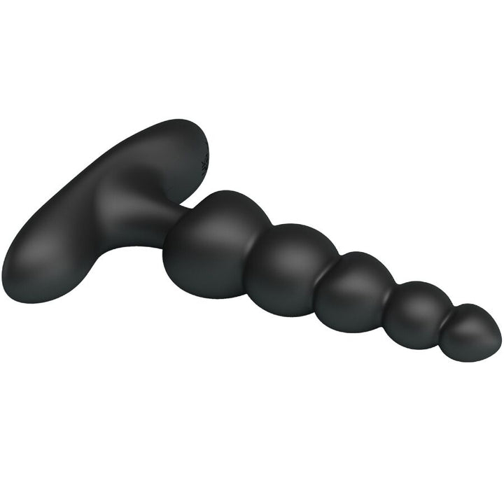 Corban Anal Vibrator 10 Vibrations Black — Black