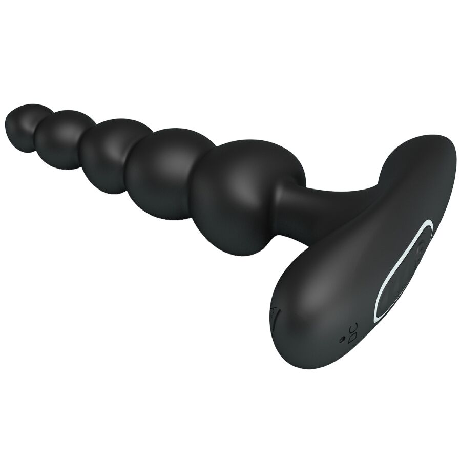 Corban Anal Vibrator 10 Vibrations Black — Black