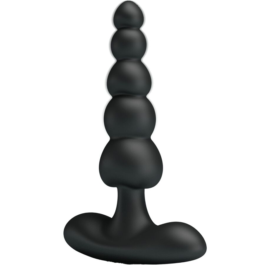 Corban Anal Vibrator 10 Vibrations Black — Black