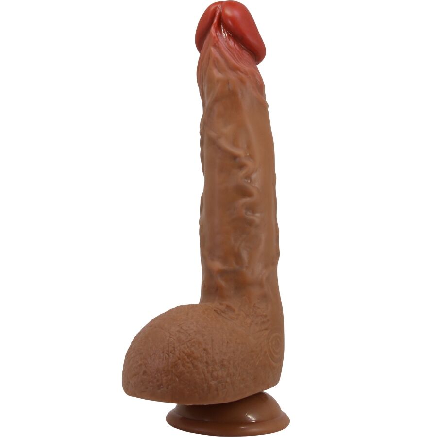 Baile - Beautiful Wilks 5 Setting Realistic Vibrator 25 CM — Brown TPR