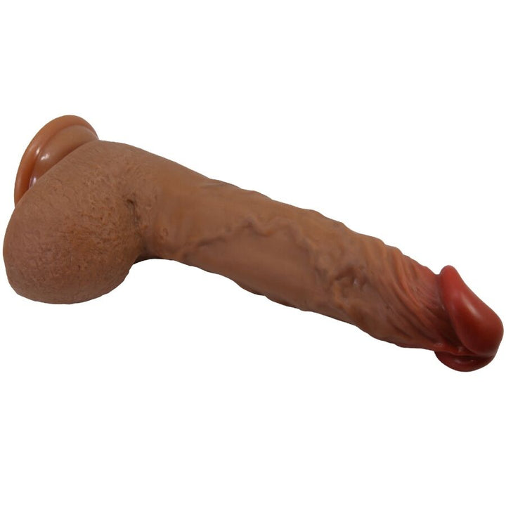 Baile - Beautiful Wilks 5 Setting Realistic Vibrator 25 CM — Brown TPR