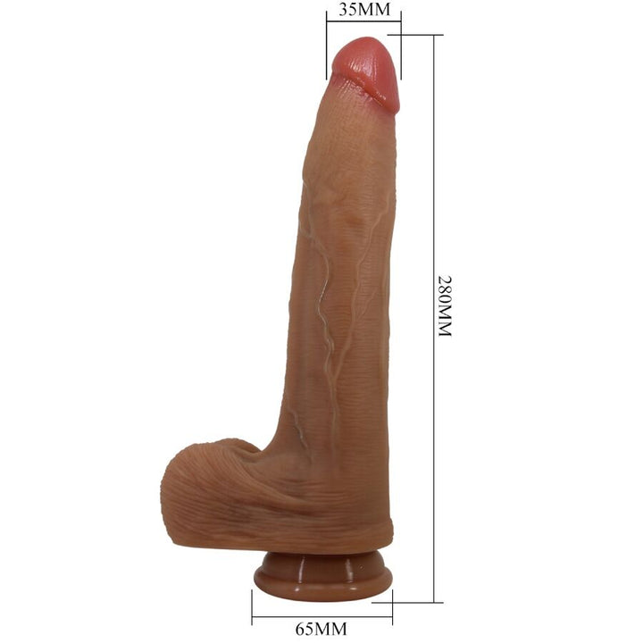 Pretty Love Adley Ultra Realistic Dildo — Brown
