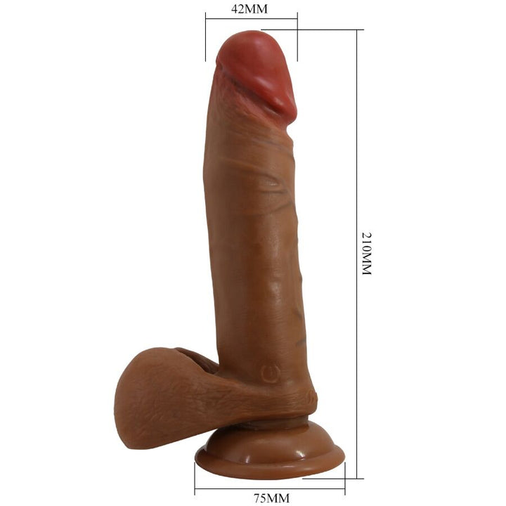 Baile Abel - Realistic Dildo 21 CM Mulatto — Skin TPR