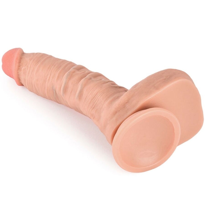XISE Claude Realistic Double Density Dildo 16.5 CM — Skin Silicone
