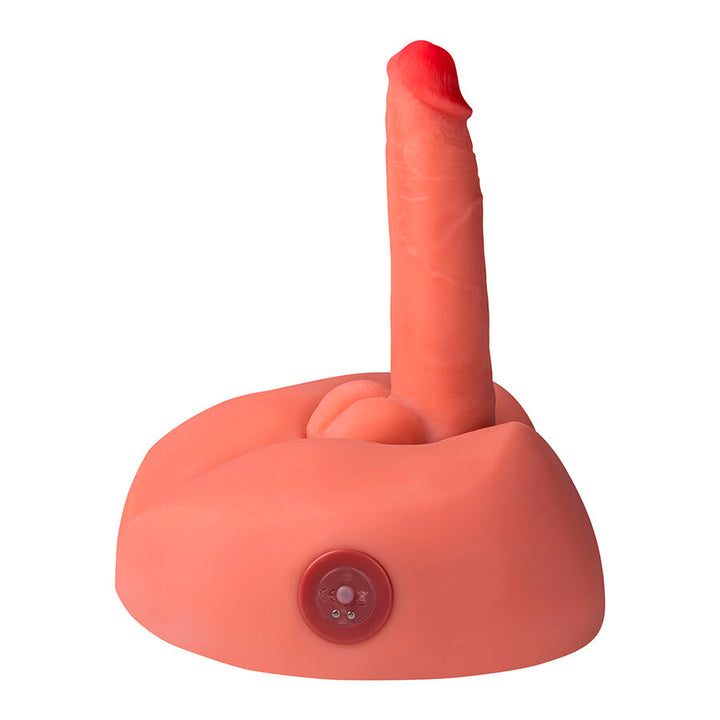 XISE - HONEY REALISTIC DILDO MASTURBATOR WITH VIBRATION 25 CM