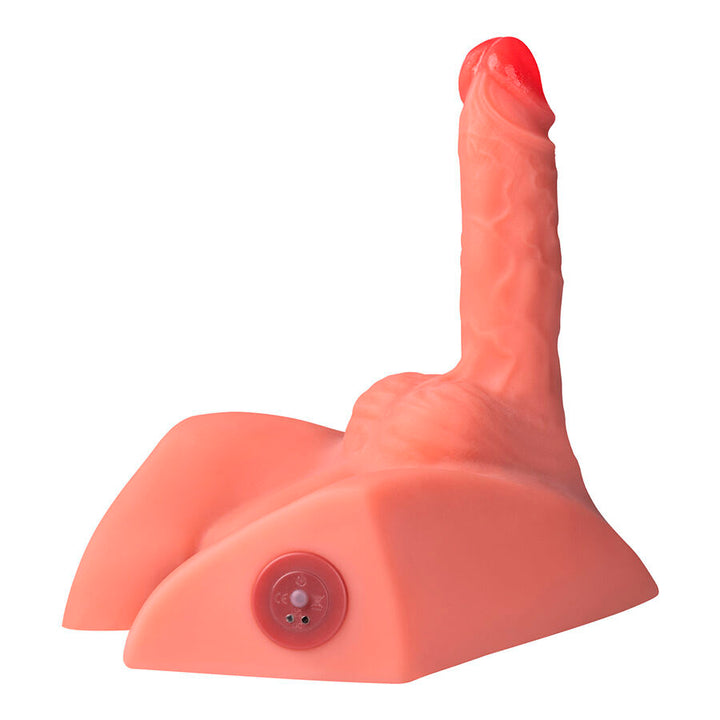 XISE - MICHAEL REALISTIC DILDO AND ANUS MASTURBATOR WITH THRUSTING 15 CM