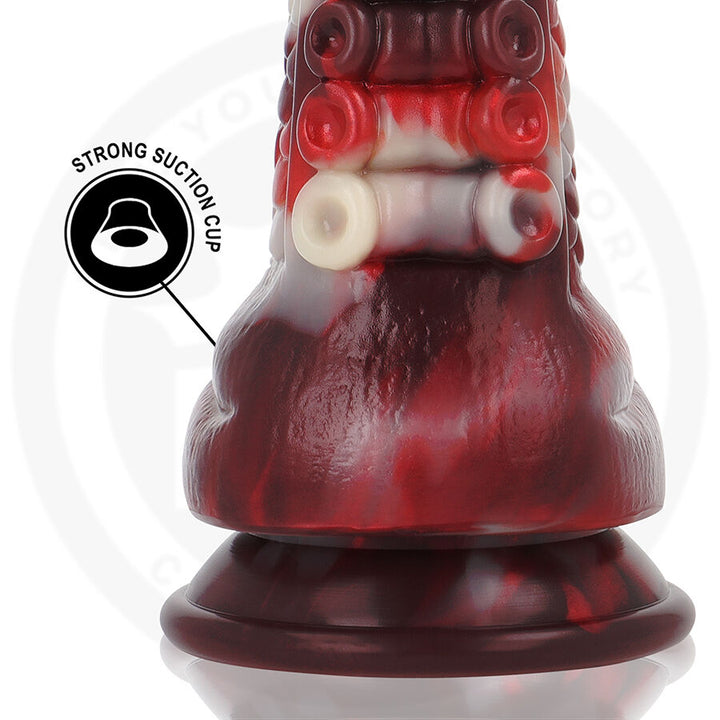 Dildo Draxis Abysmal Shadow — Multicolor silicone