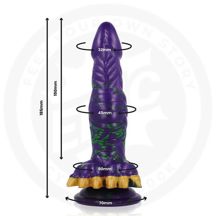 Epic - Dildo Crocotta Mystic Aurora — Purple