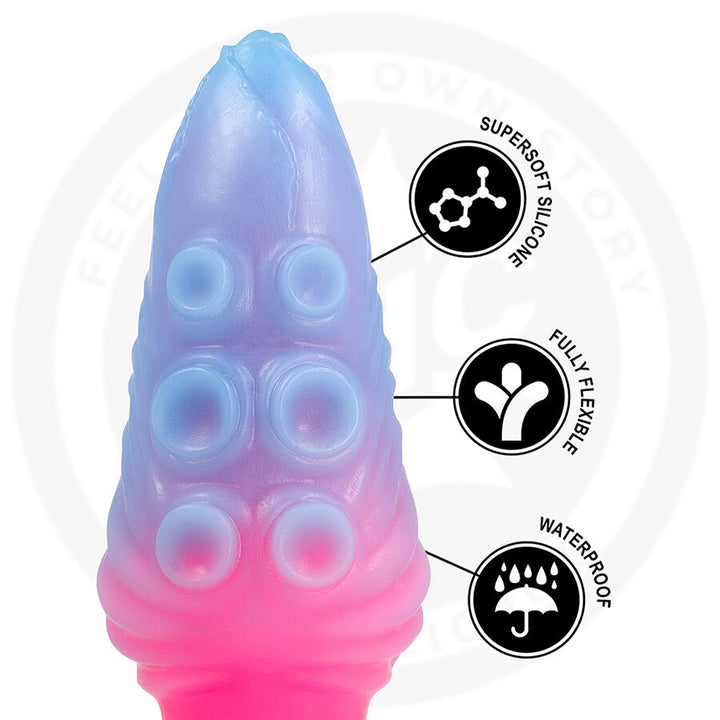 Dildo Hydrala Mystic Tides — Multicolor silicone