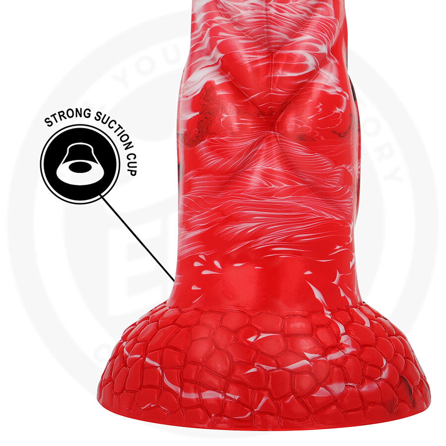 Epic - Dildo Agnis Crimson Fire — Red