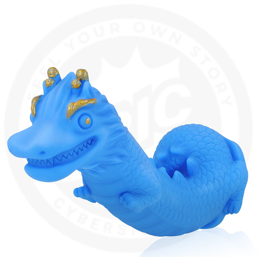 Dildo Naga Celestial Dragon — Blue silicone
