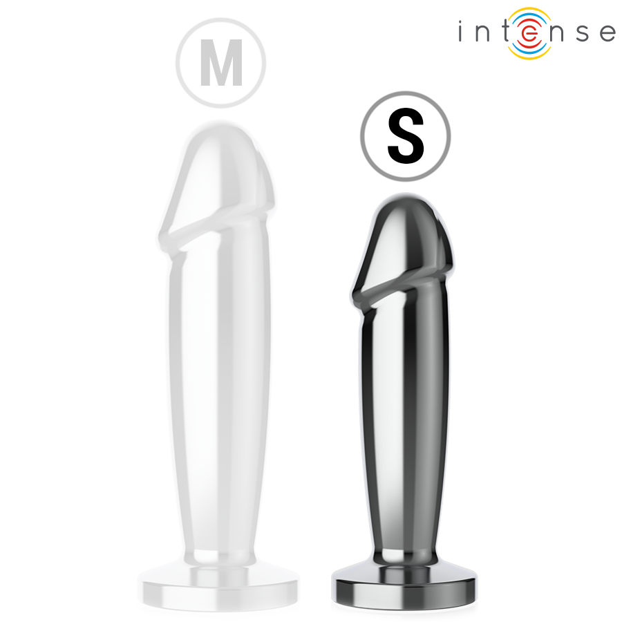 Intense Anal Plug Metal Dildo — Metal, Size S