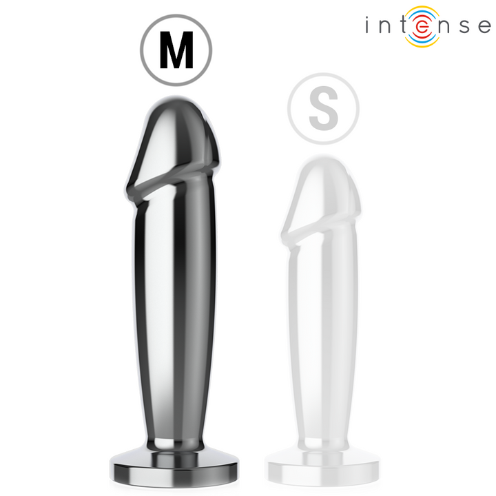 Intense Anal Plug Metal Dildo — Metal, Size M