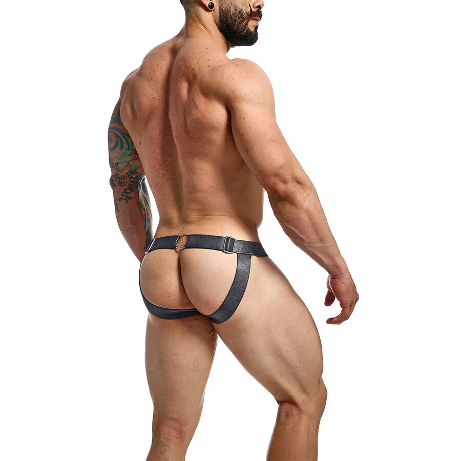 MOB - Dngeon Snap Jockstrap Gray One Size