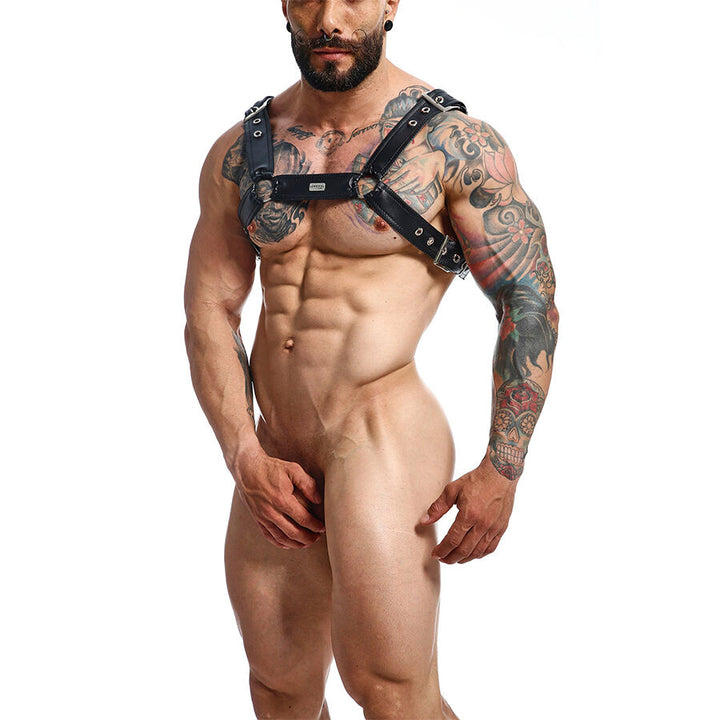 MOB - Dngeon Black Chain Harness One Size
