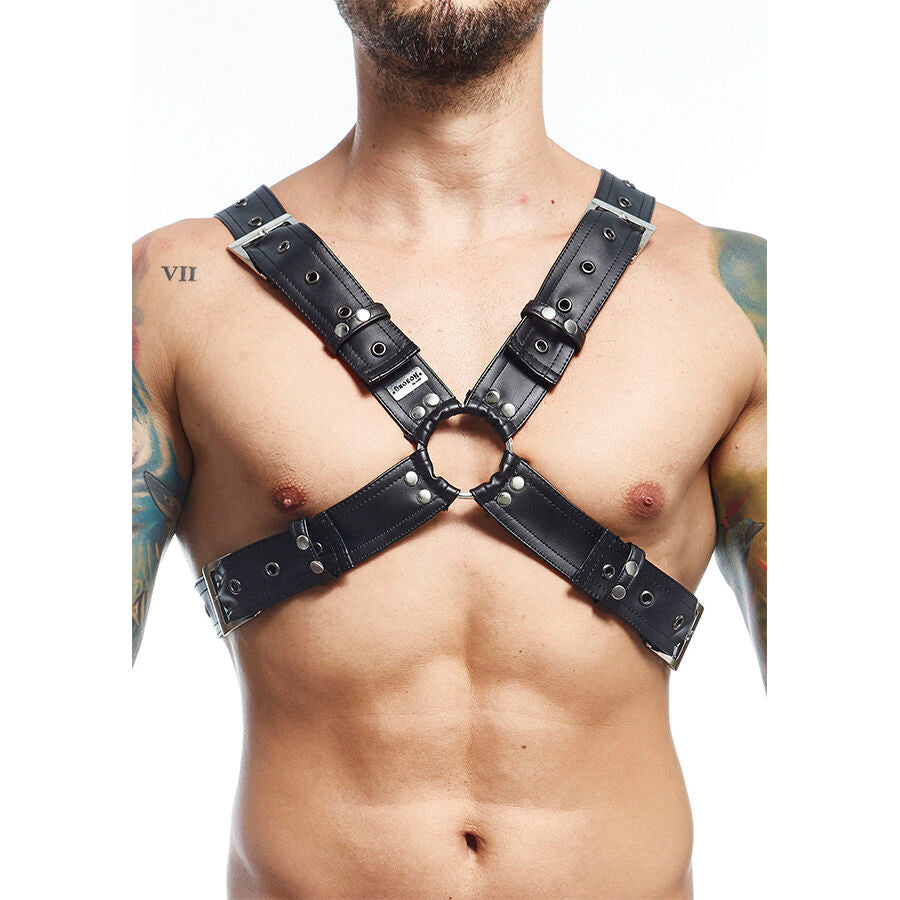 MOB - Dngeon Black Harness Belt One Size X
