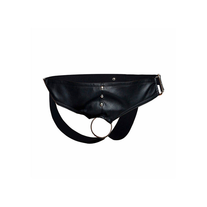 MOB - Dngeon Jockstrap With Cock Ring One Size