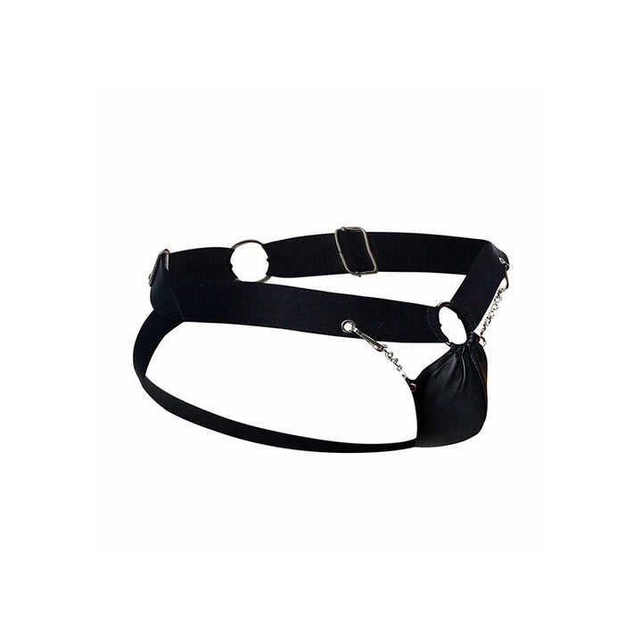 MOB - Dngeon Black Chain Jockstrap One Size
