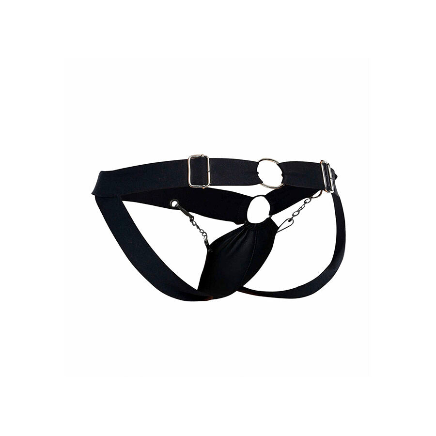 MOB - Dngeon Black Chain Jockstrap One Size