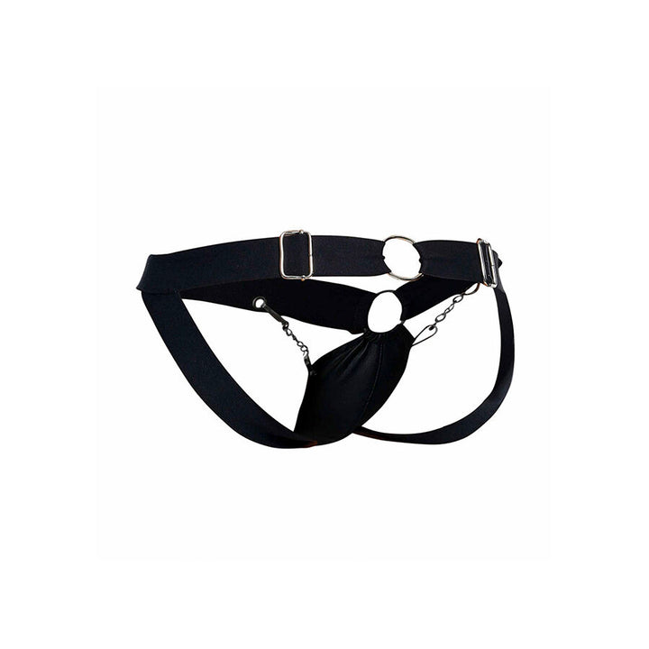 MOB - Dngeon Black Chain Jockstrap One Size