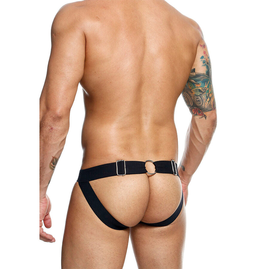 MOB - Dngeon Black Chain Jockstrap One Size