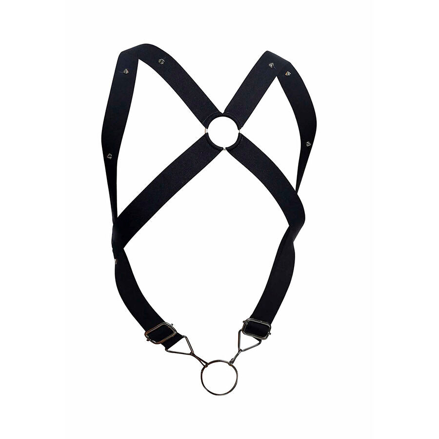 MOB - Dngeon Black Cross Back Harness One Size