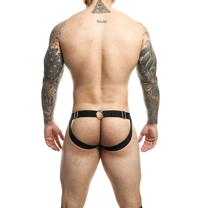 MOB - Dngeon Red Jockstrap With Chains One Size