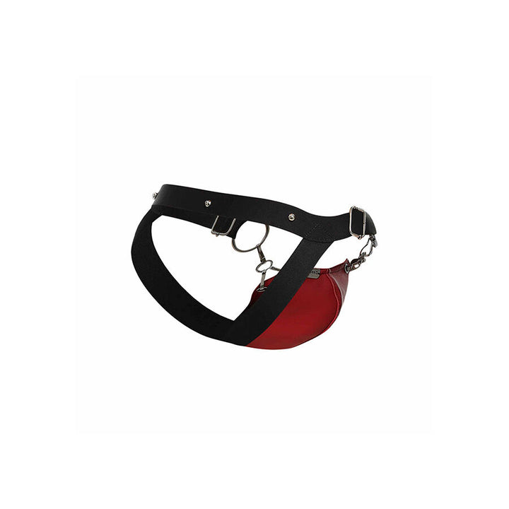 MOB - Dngeon Snap Jockstrap Red One Size