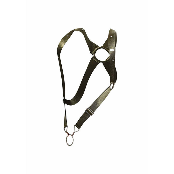 MOB - Dngeon Cross Back Harness Green One Size