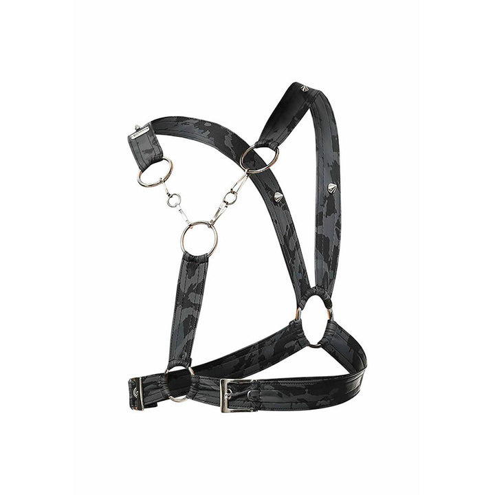 MOB - Dngeon Silver Harness With Chains One Size