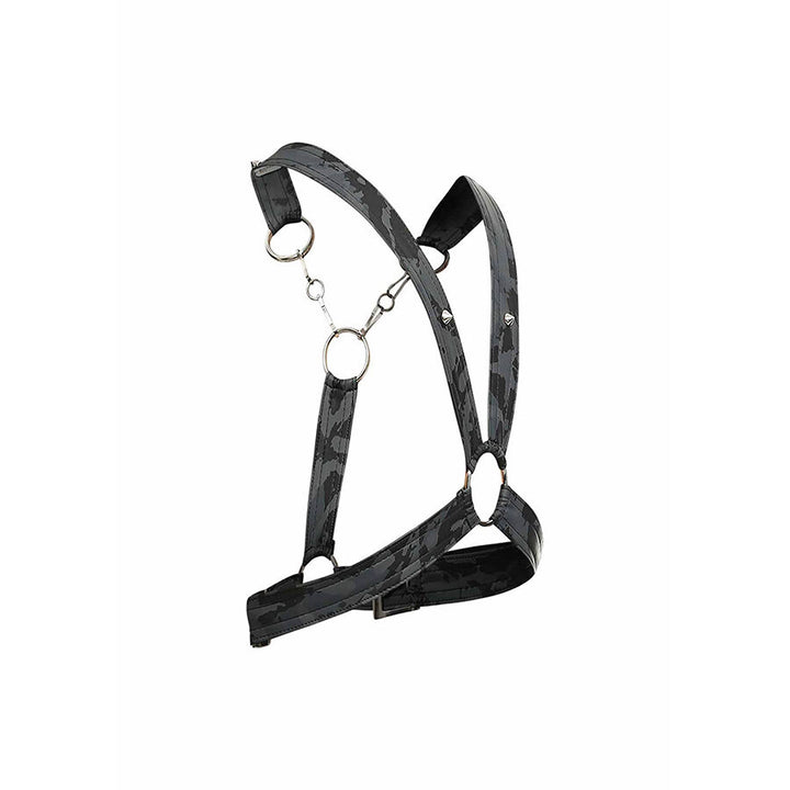 MOB - Dngeon Silver Harness With Chains One Size