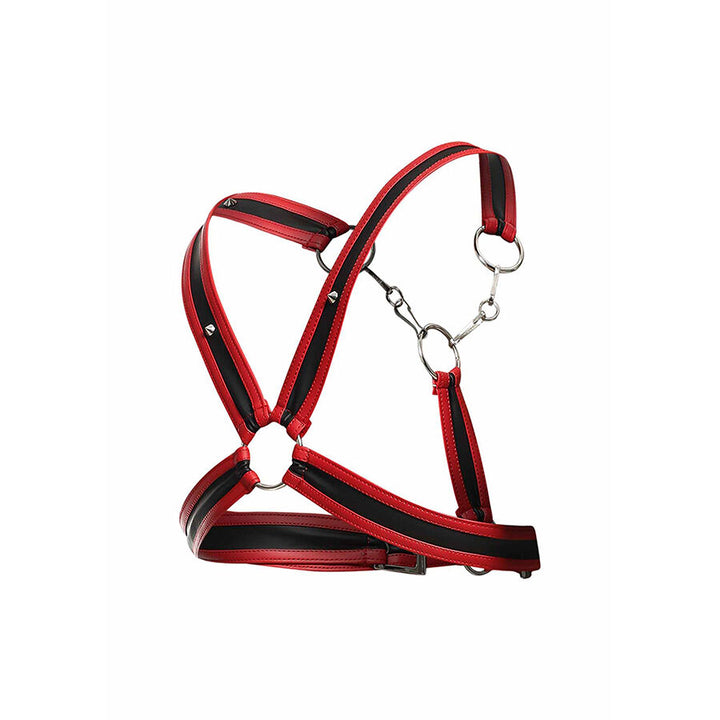 MOB - Dngeon Red Harness With Chains One Size