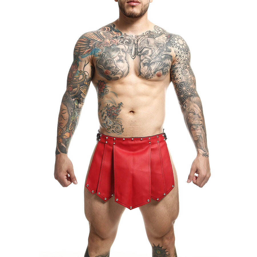 MOB - Dngeon Red Romanda Skirt One Size