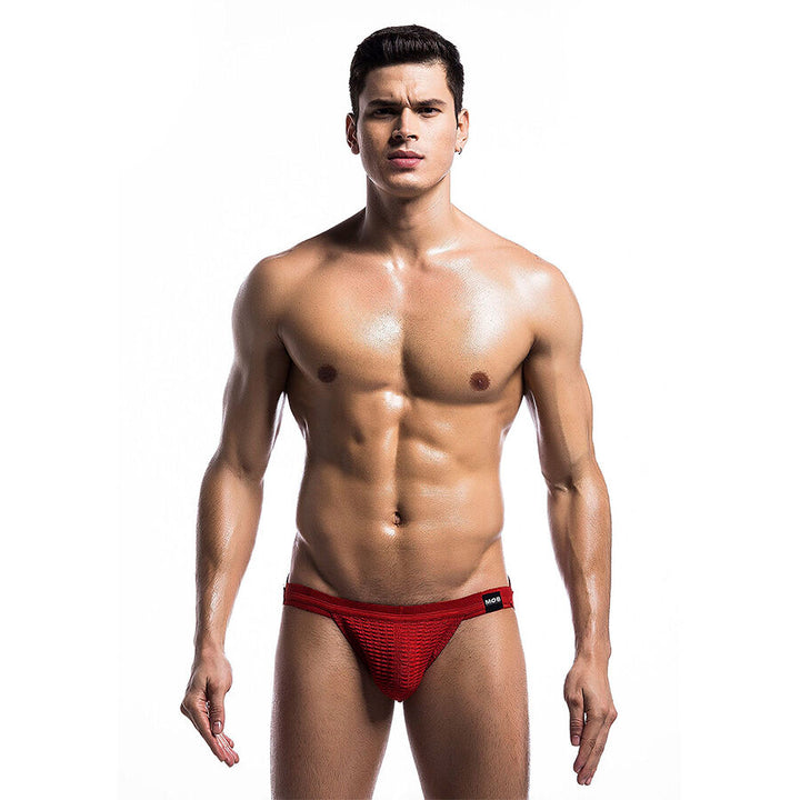 MOB - Fetish Jockstrap Swimsuit Red Size L